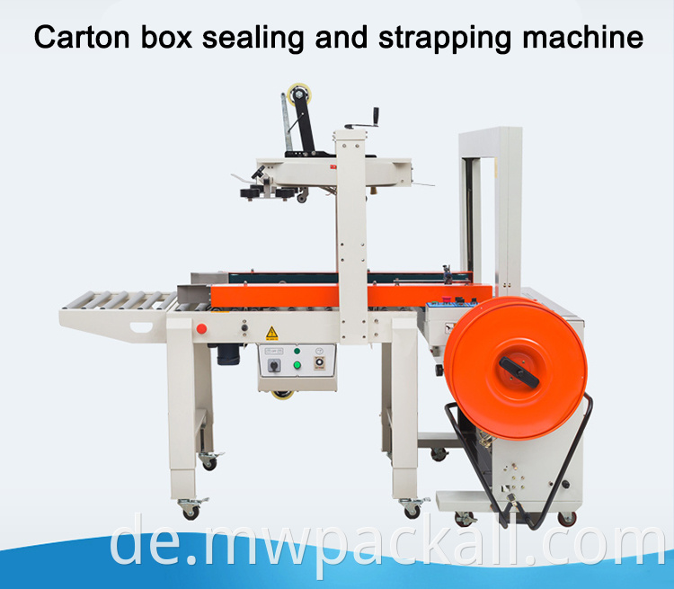 Hocheffizienz Carton Case Box Packing Line Automatische Schnellmaschinenversiegelungsmaschine